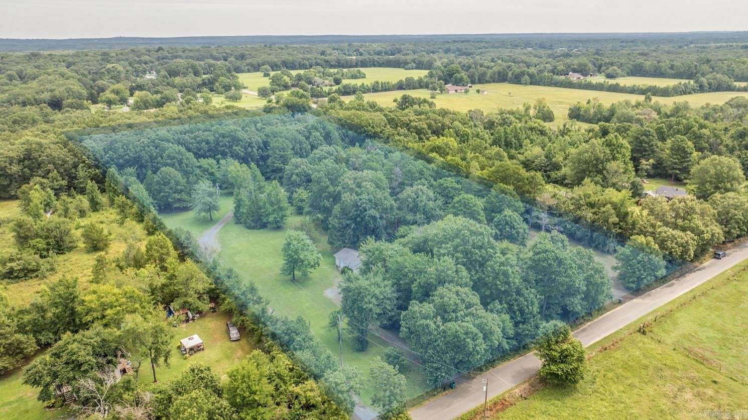 5 Acres of Residential Land with Home for Sale in Conway, Arkansas