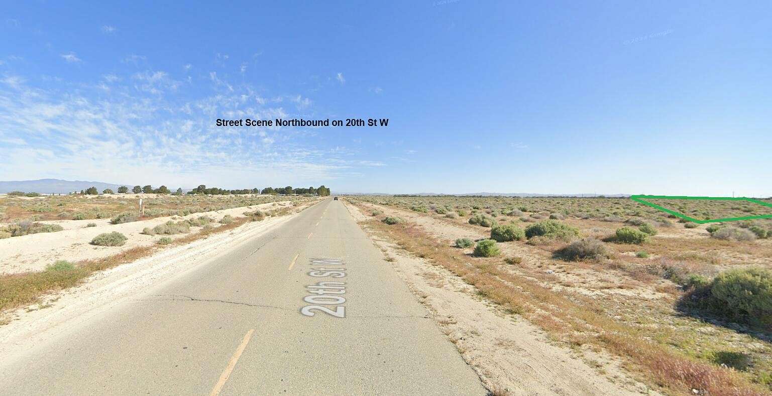 2.539 Acres of Commercial Land for Sale in Lancaster, California