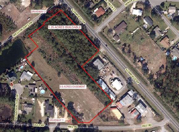 4.75 Acres of Mixed-Use Land for Sale in Pensacola, Florida