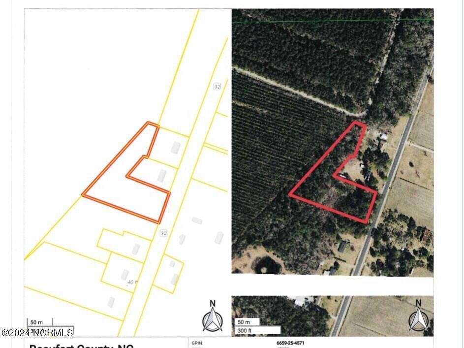 3.31 Acres of Residential Land for Sale in Plymouth, North Carolina