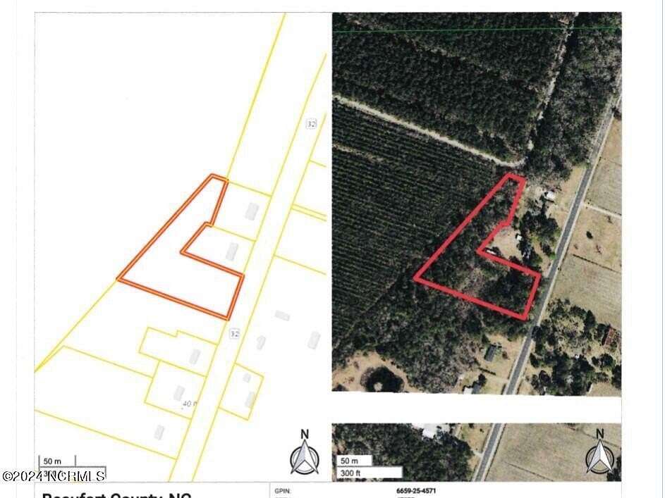 3.3 Acres of Residential Land for Sale in Plymouth Township, North Carolina