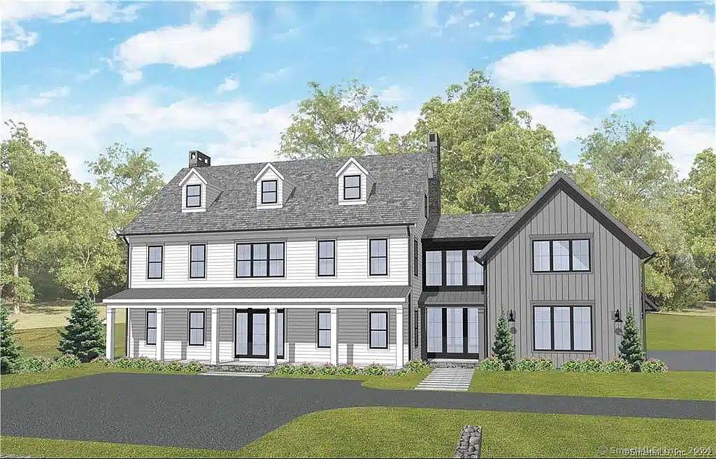 2.49 Acres of Residential Land with Home for Sale in New Canaan, Connecticut