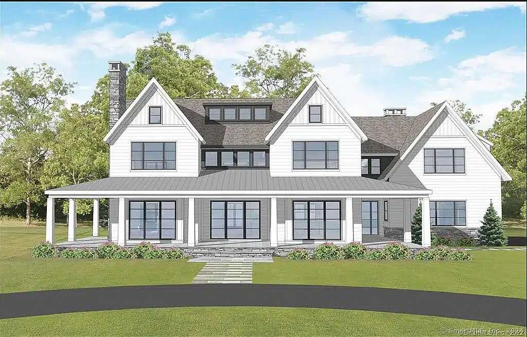 2 Acres of Residential Land with Home for Sale in New Canaan, Connecticut