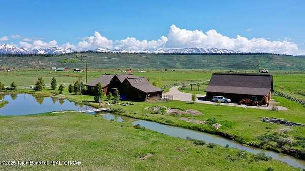 35 Acres of Land with Home for Sale in Bondurant, Wyoming