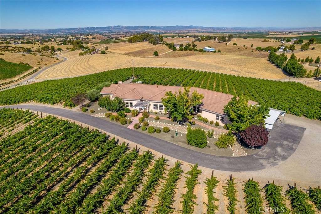 10 Acres of Land with Home for Sale in Paso Robles, California