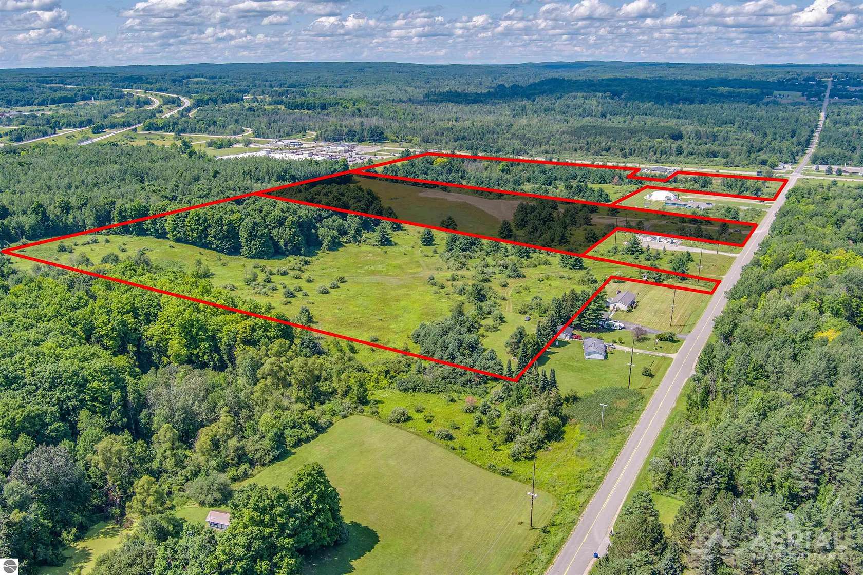 44.59 Acres of Commercial Land for Sale in West Branch, Michigan