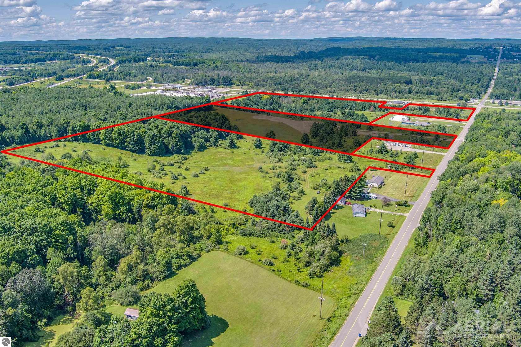 44.6 Acres of Commercial Land for Sale in West Branch, Michigan