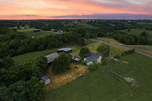 26 Acres of Agricultural Land with Home for Sale in Carlisle, Kentucky