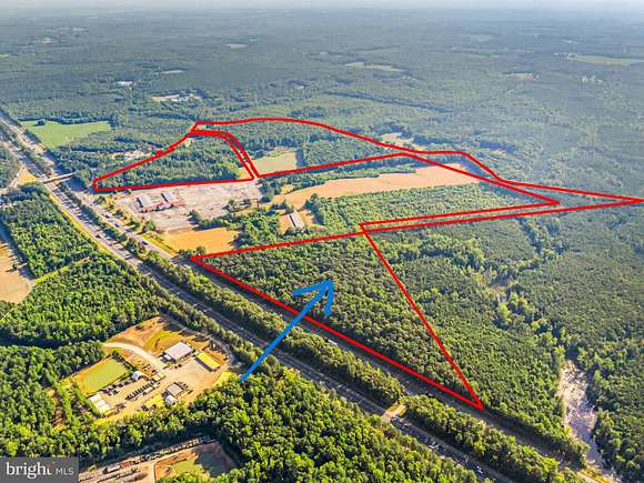 28 Acres of Commercial Land for Sale in Ruther Glen, Virginia