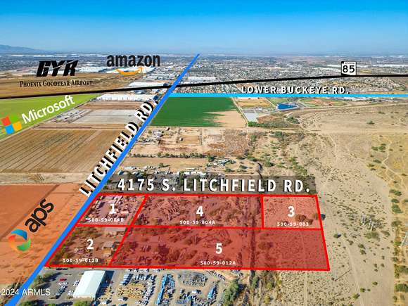 18.56 Acres of Commercial Land for Sale in Avondale, Arizona