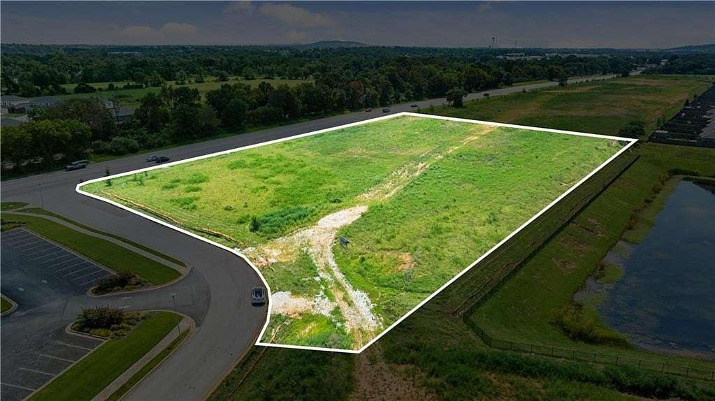 3.87 Acres of Commercial Land for Sale in Lowell, Arkansas