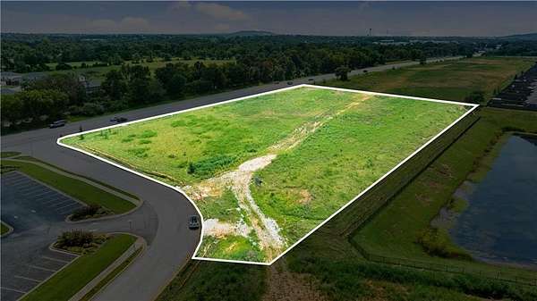 3.87 Acres of Commercial Land for Sale in Lowell, Arkansas