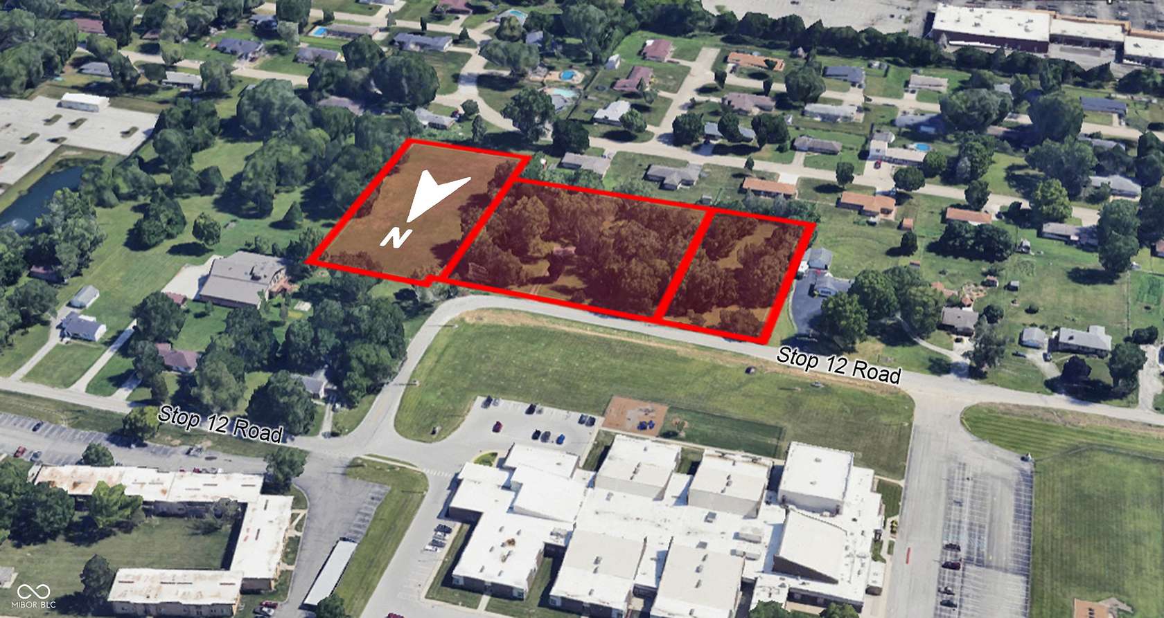 0.9 Acres of Commercial Land for Sale in Indianapolis, Indiana