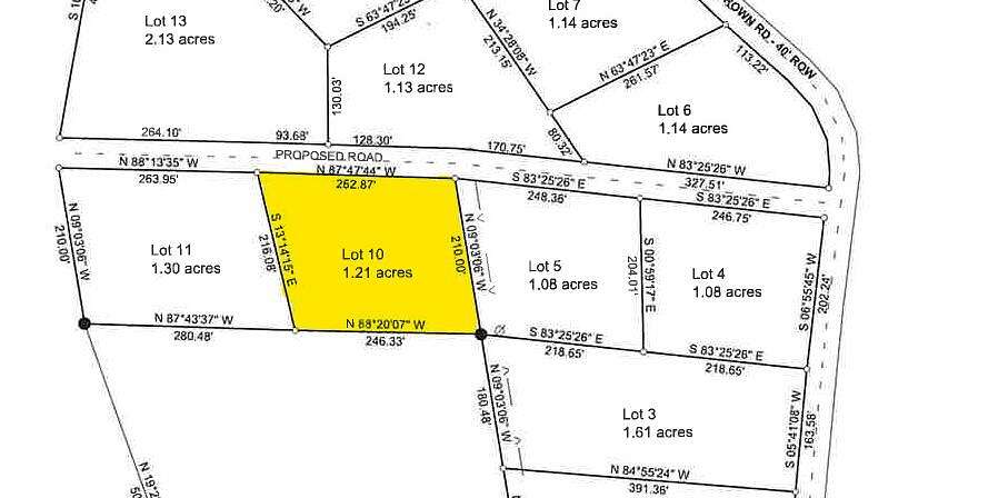 1.21 Acres of Residential Land for Sale in Fulton, Mississippi