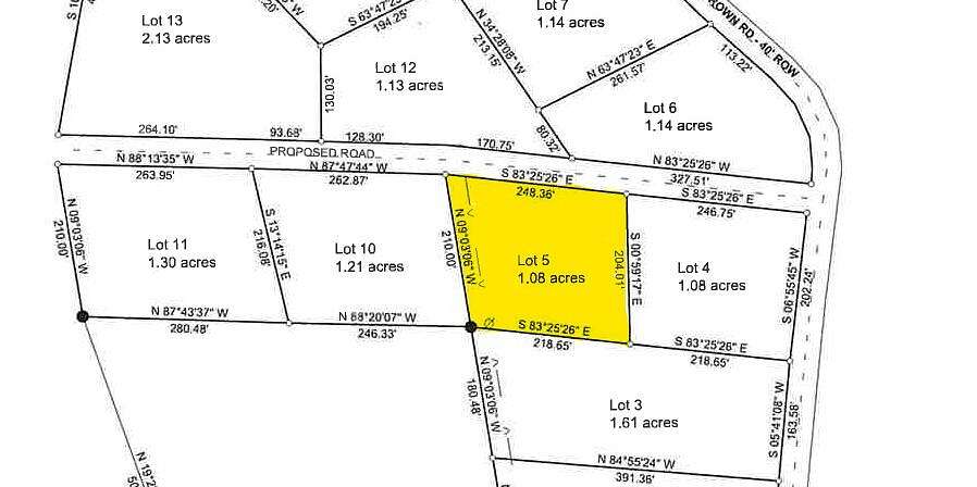 1.08 Acres of Residential Land for Sale in Fulton, Mississippi