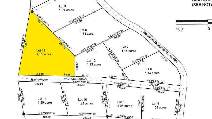 2.13 Acres of Residential Land for Sale in Fulton, Mississippi