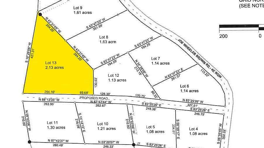 2.13 Acres of Land for Sale in Fulton, Mississippi