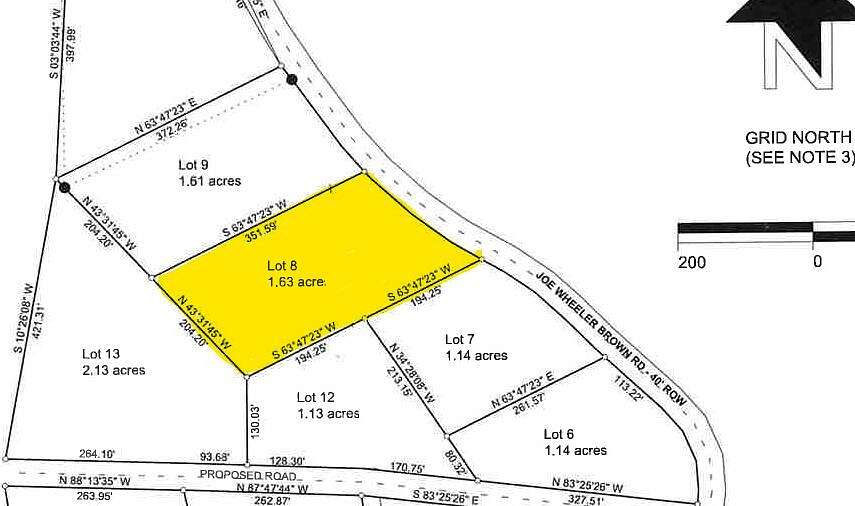 1.63 Acres of Residential Land for Sale in Fulton, Mississippi