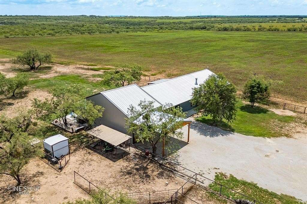 60.62 Acres of Recreational Land with Home for Sale in Coleman, Texas