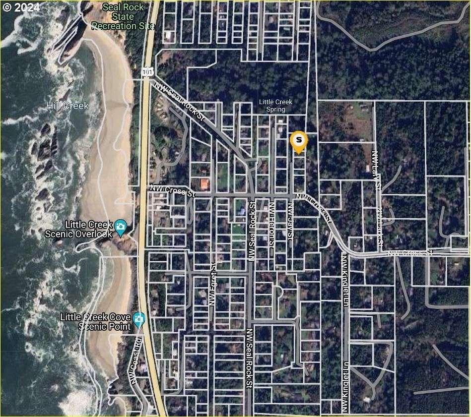 0.11 Acres of Residential Land for Sale in Seal Rock, Oregon