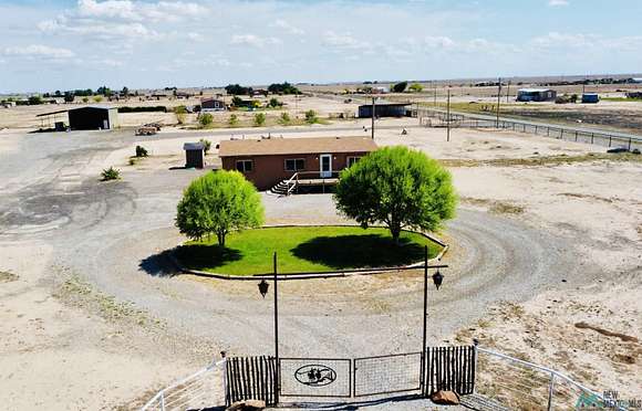 9.3 Acres of Land with Home for Sale in Dexter, New Mexico