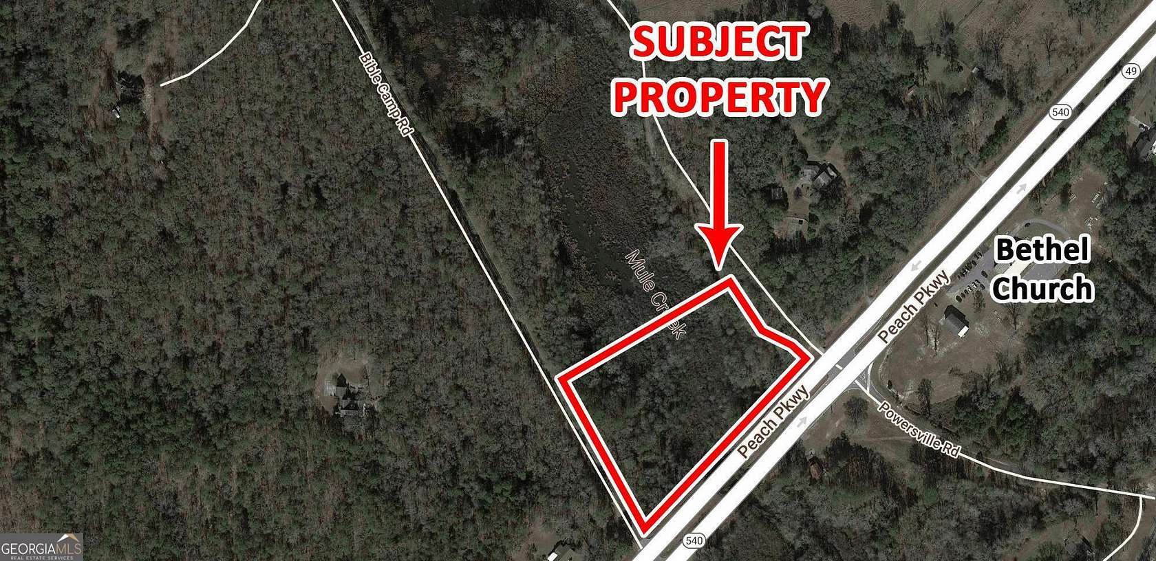 5.6 Acres of Mixed-Use Land for Sale in Fort Valley, Georgia