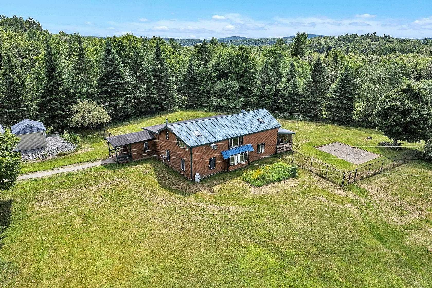 18.42 Acres of Land with Home for Sale in Derby Town, Vermont