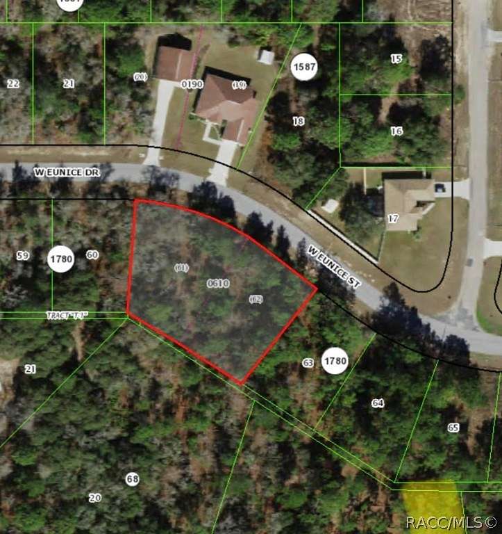 0.59 Acres of Residential Land for Sale in Citrus Springs, Florida