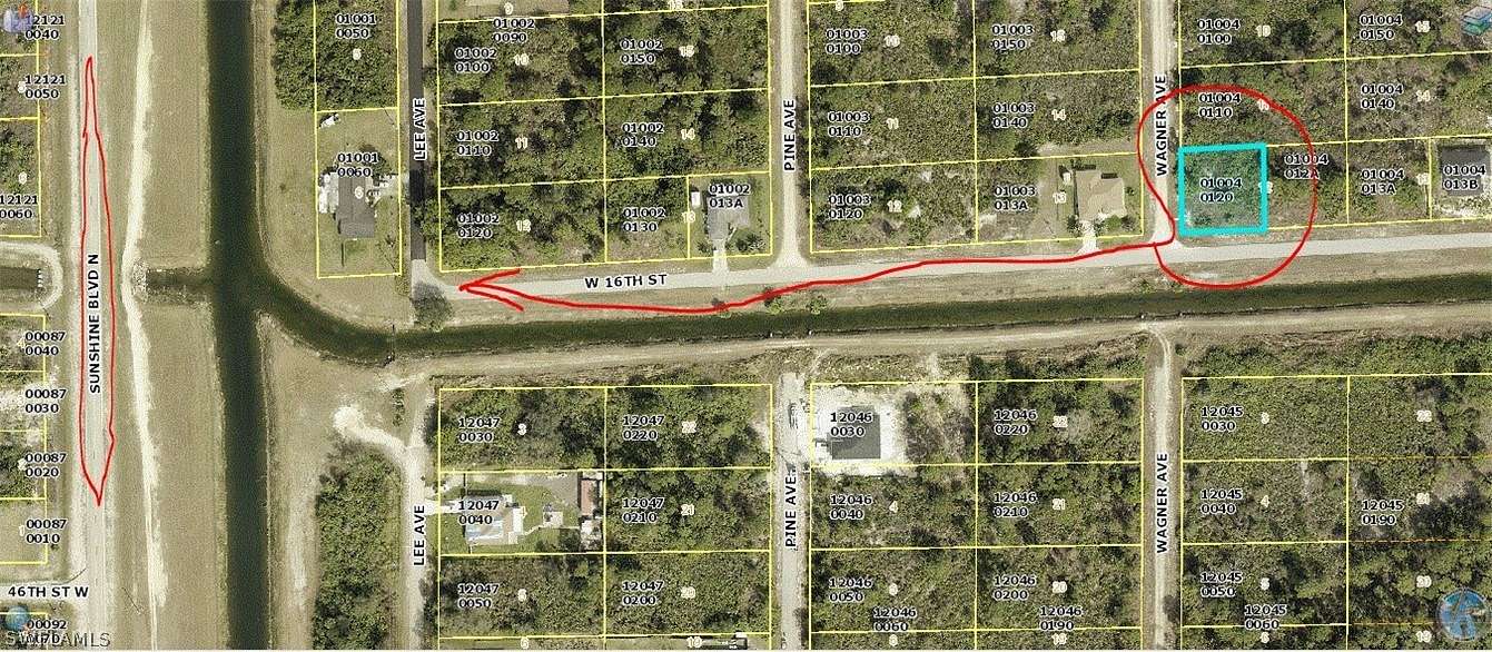 0.25 Acres of Residential Land for Sale in Lehigh Acres, Florida