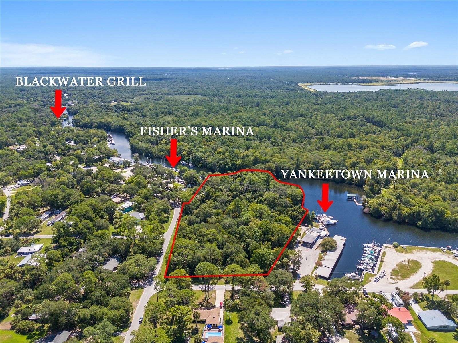 5.28 Acres of Land for Sale in Yankeetown, Florida
