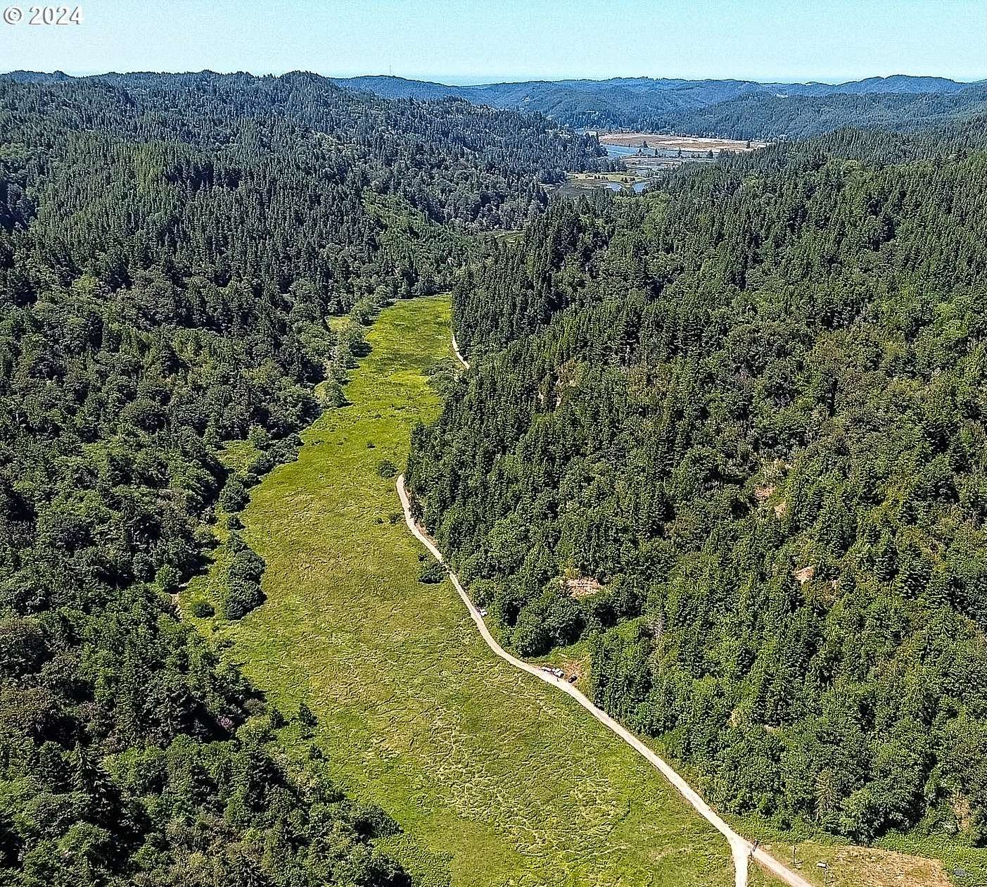 98.7 Acres of Recreational Land & Farm for Sale in Reedsport, Oregon