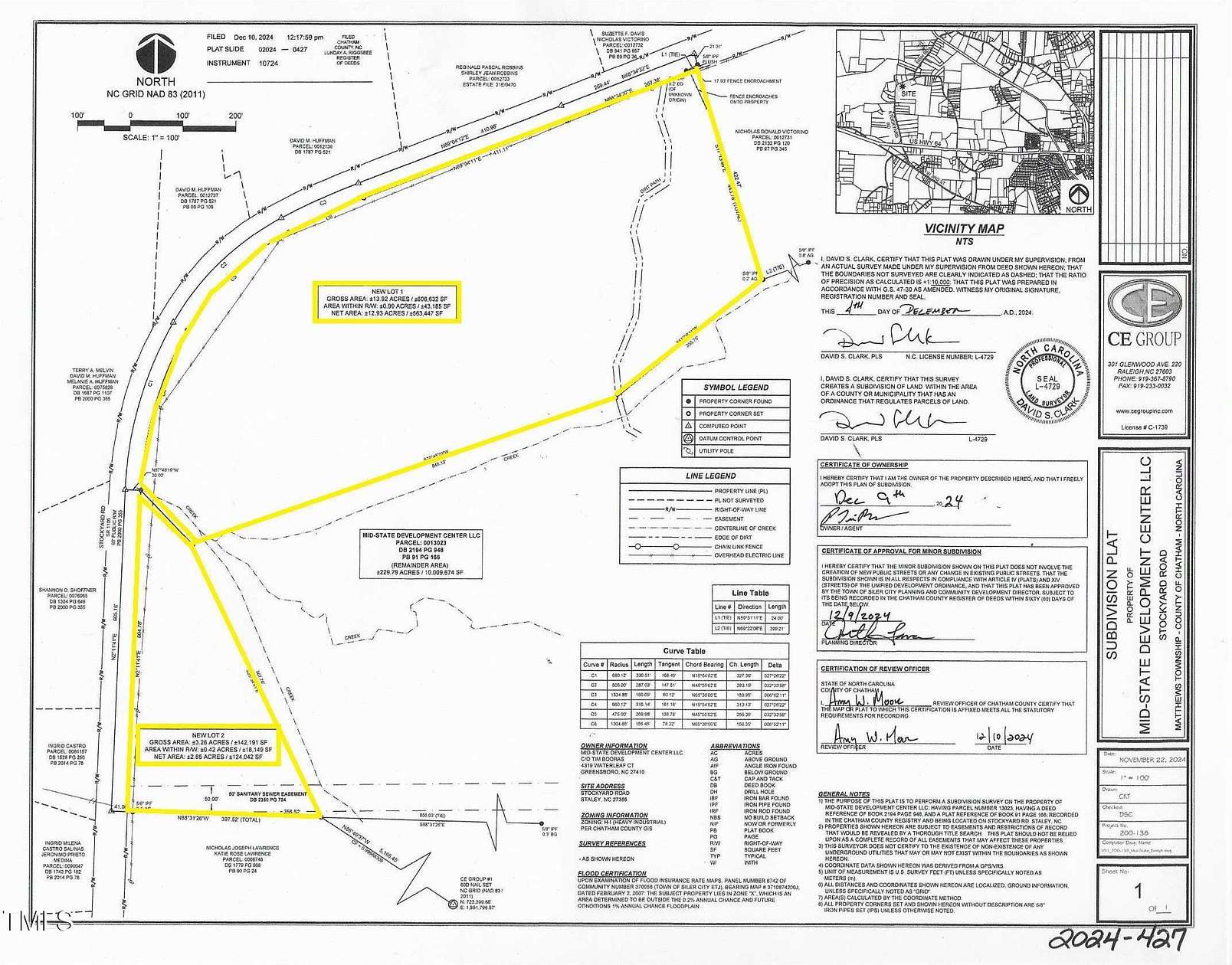 17.18 Acres of Land for Sale in Staley, North Carolina