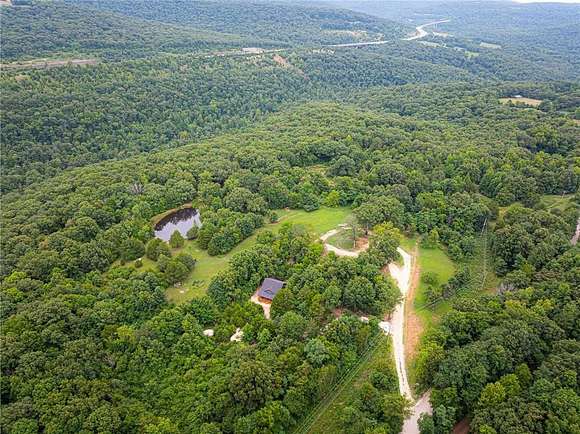 18.585 Acres of Recreational Land with Home for Sale in Winslow, Arkansas