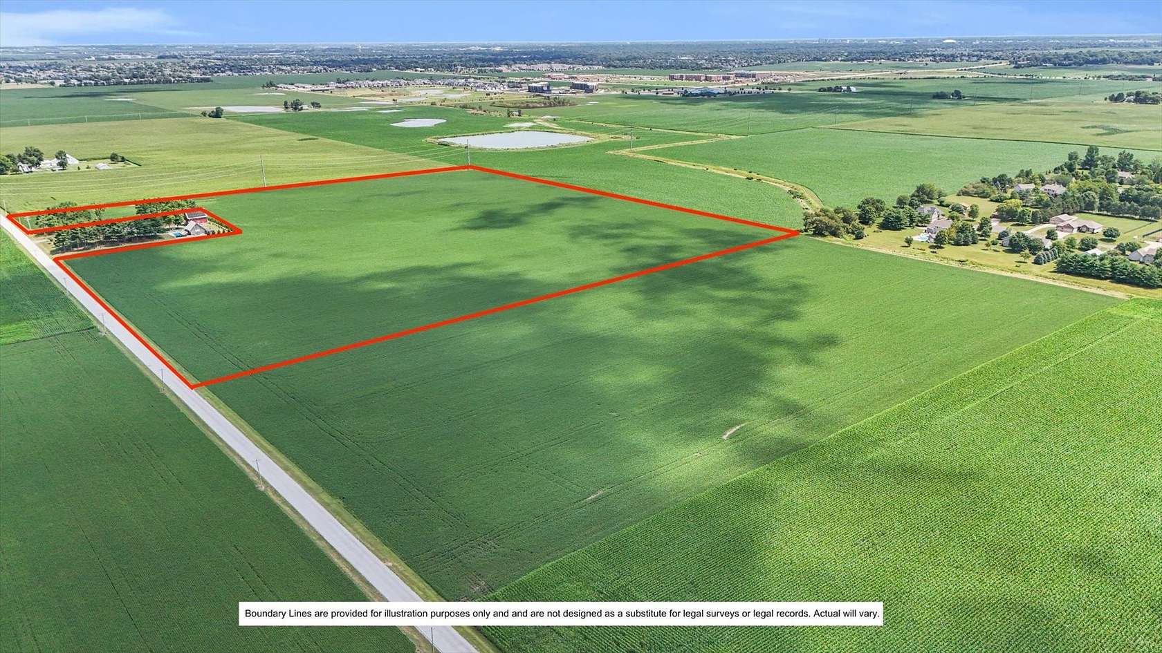 37.75 Acres of Land for Sale in Champaign, Illinois