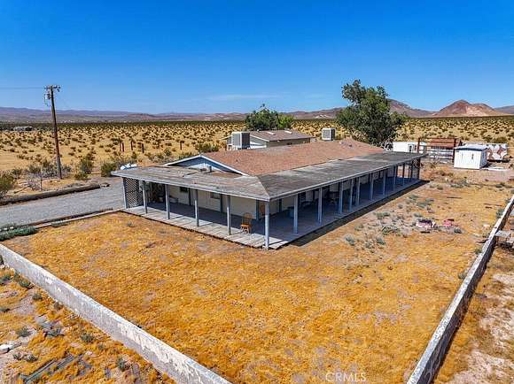 10 Acres of Residential Land with Home for Sale in Yermo, California