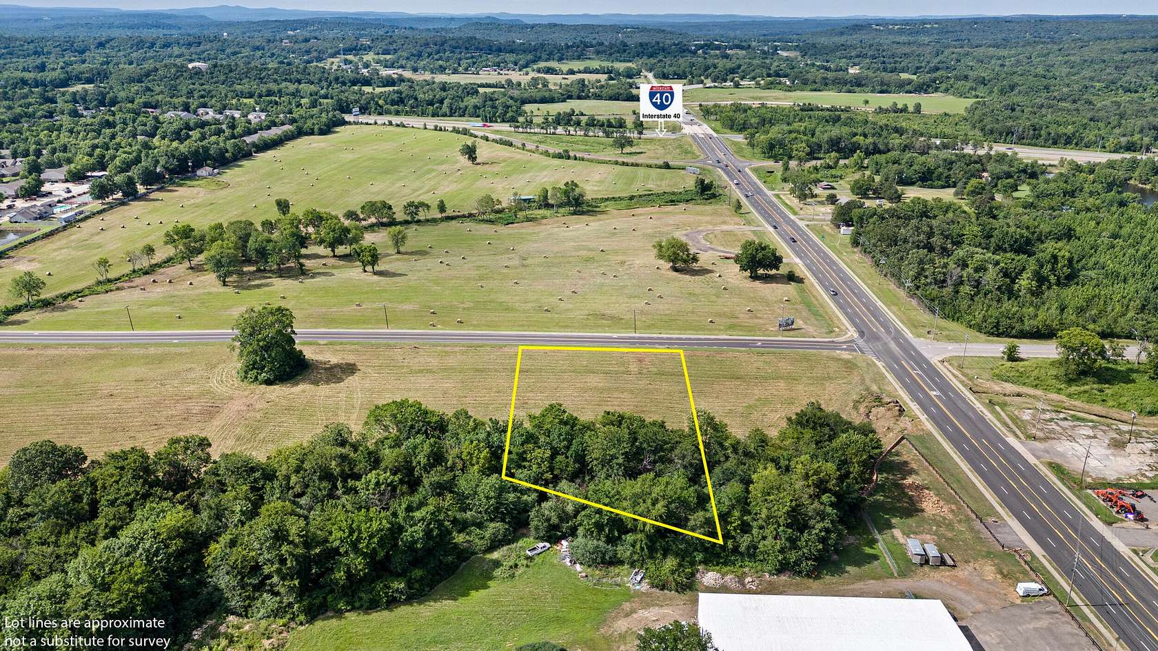 1.55 Acres of Commercial Land for Sale in Russellville, Arkansas