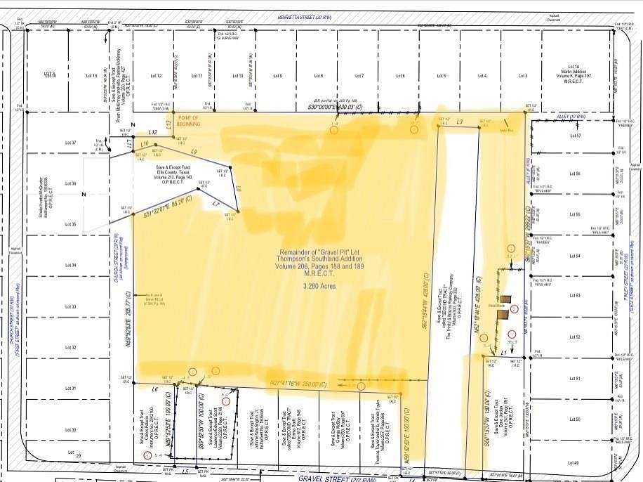 3.28 Acres of Land for Sale in Waxahachie, Texas