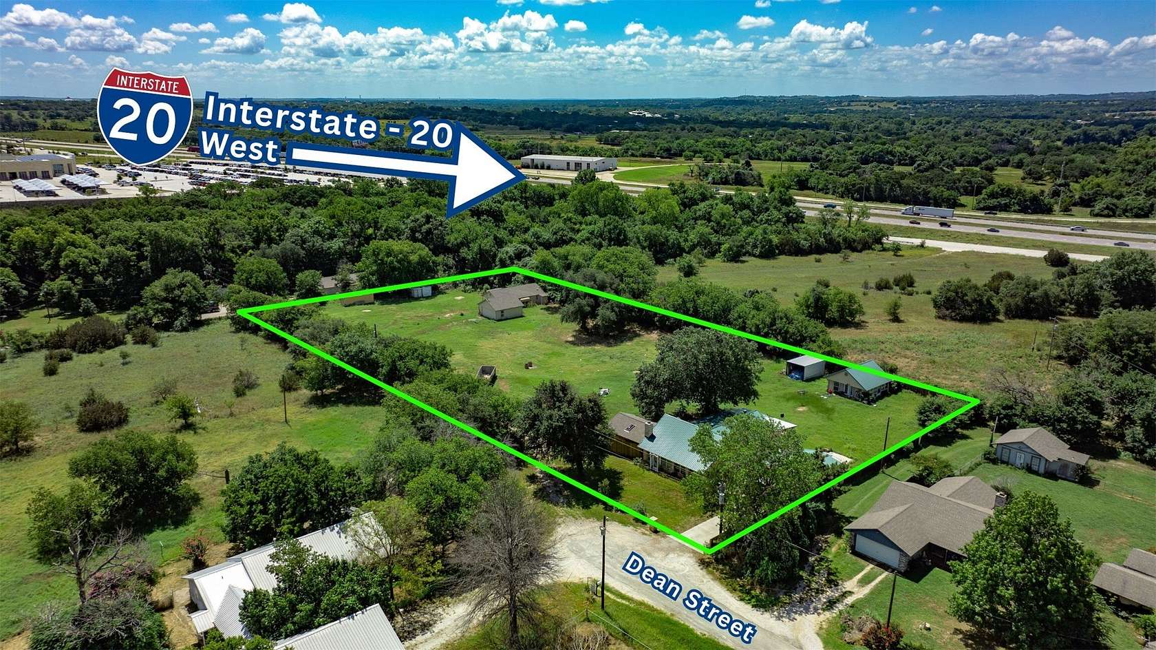 2.3 Acres of Commercial Land for Sale in Weatherford, Texas