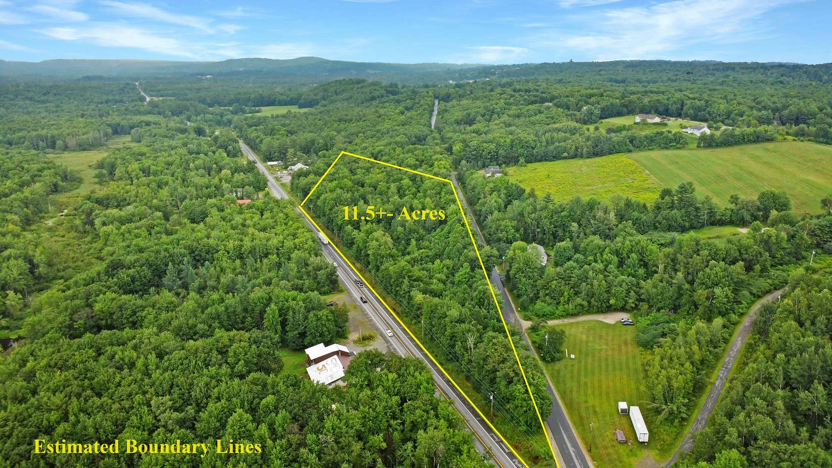 11.5 Acres of Commercial Land for Sale in Turner, Maine