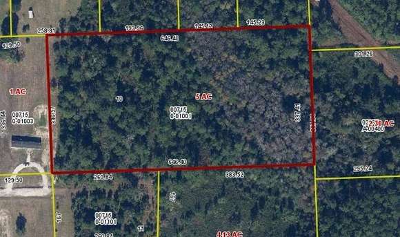 5 Acres of Land for Sale in Starke, Florida