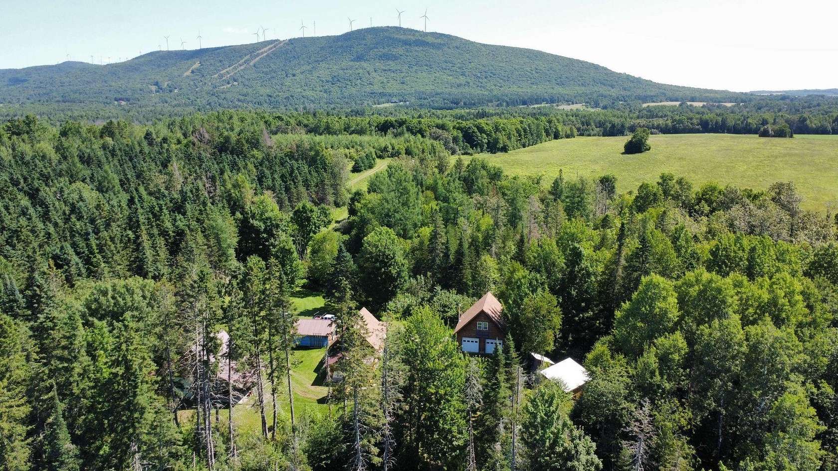 40.7 Acres of Land with Home for Sale in Blaine, Maine