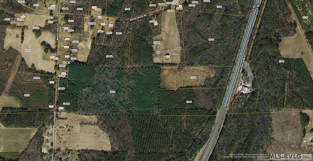 31.1 Acres of Recreational Land & Farm for Sale in Skippers, Virginia