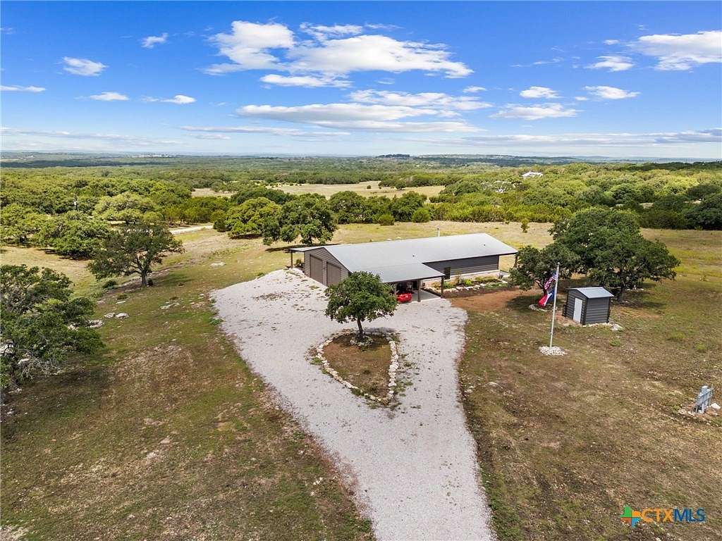 5 Acres of Residential Land with Home for Sale in Lampasas, Texas