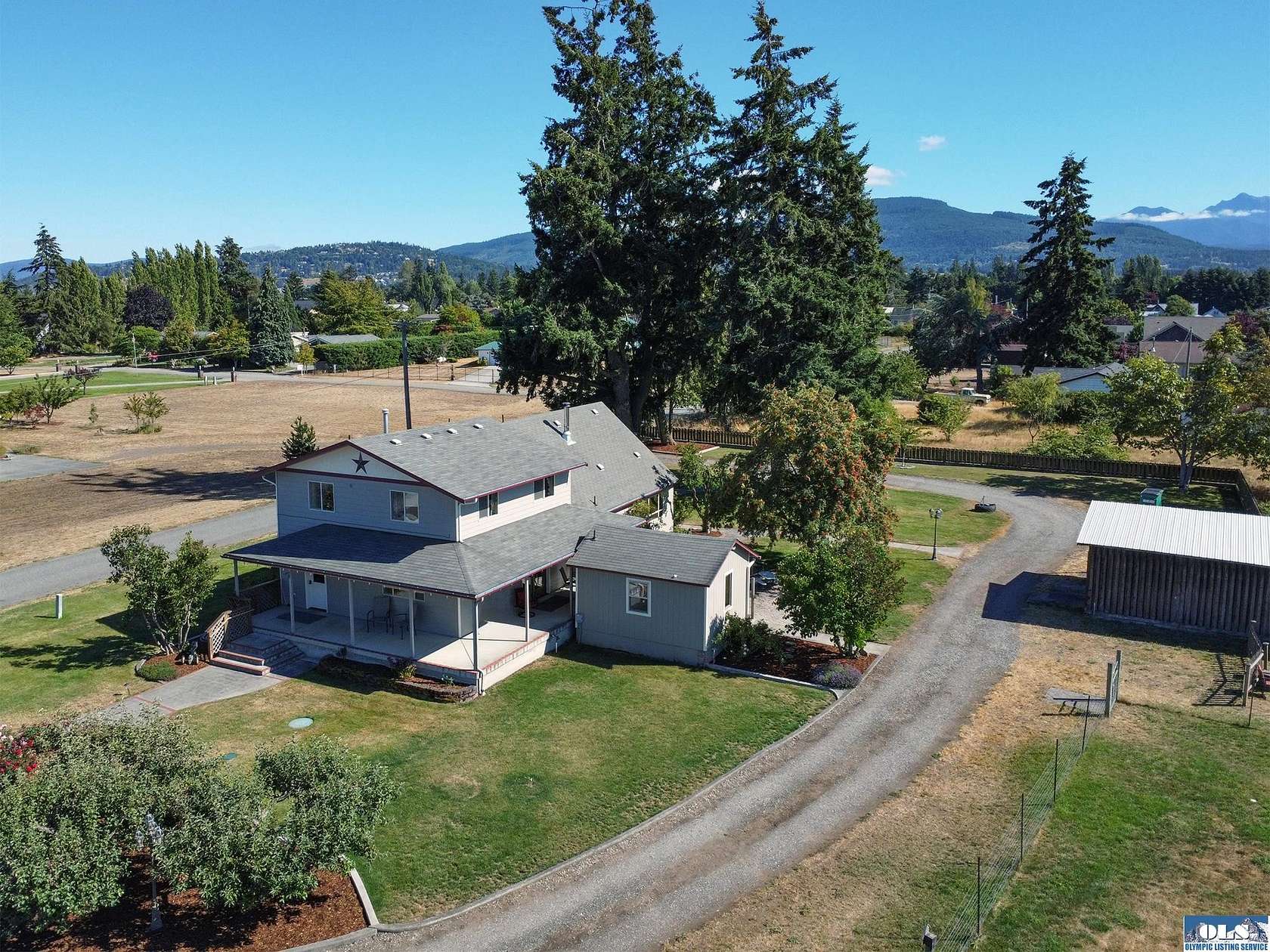 2.38 Acres of Residential Land with Home for Sale in Sequim, Washington