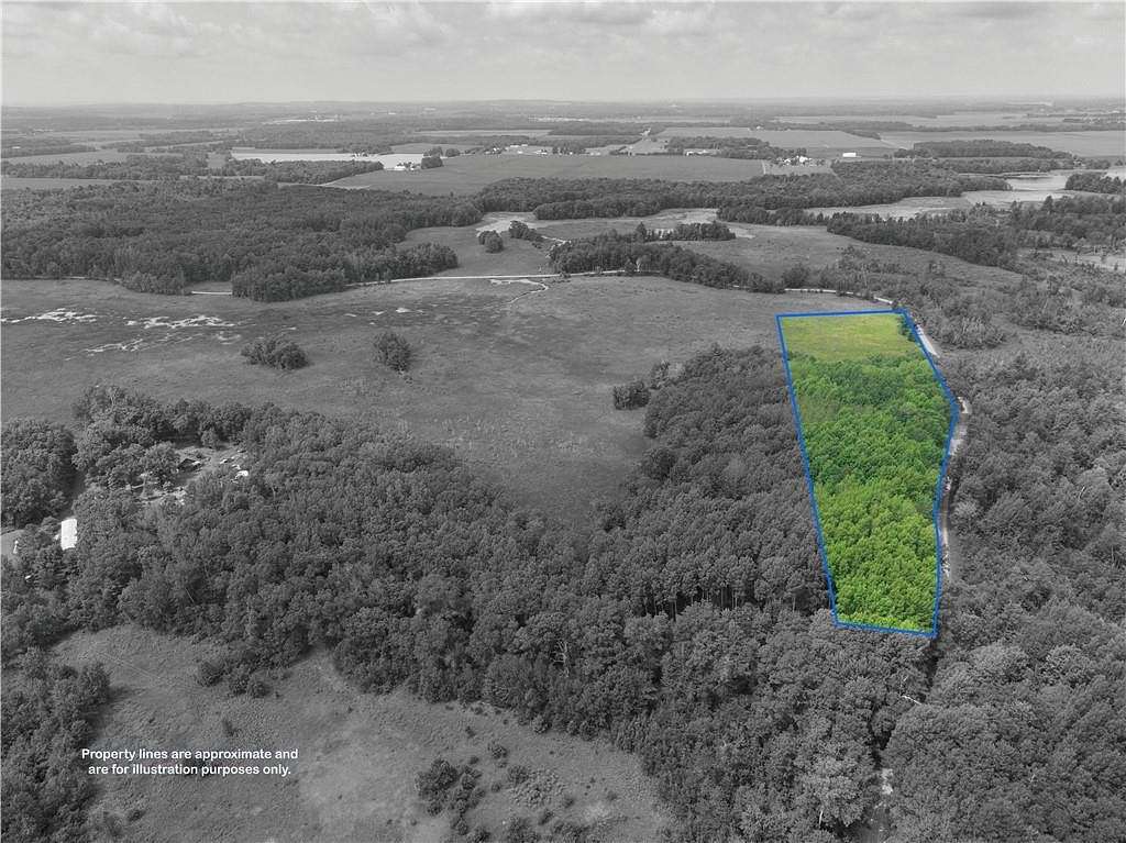 5.8 Acres of Residential Land for Sale in New Auburn, Wisconsin