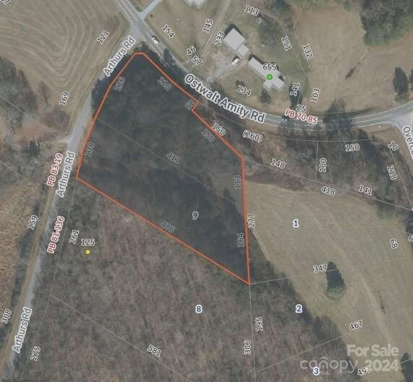 2.72 Acres of Land for Sale in Troutman, North Carolina