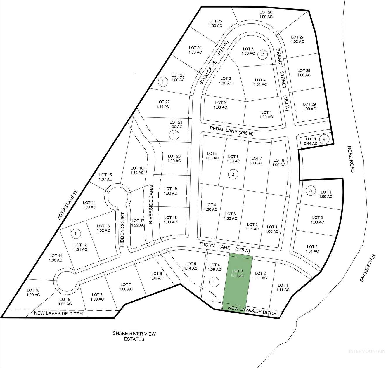 1.11 Acres of Land for Sale in Blackfoot, Idaho