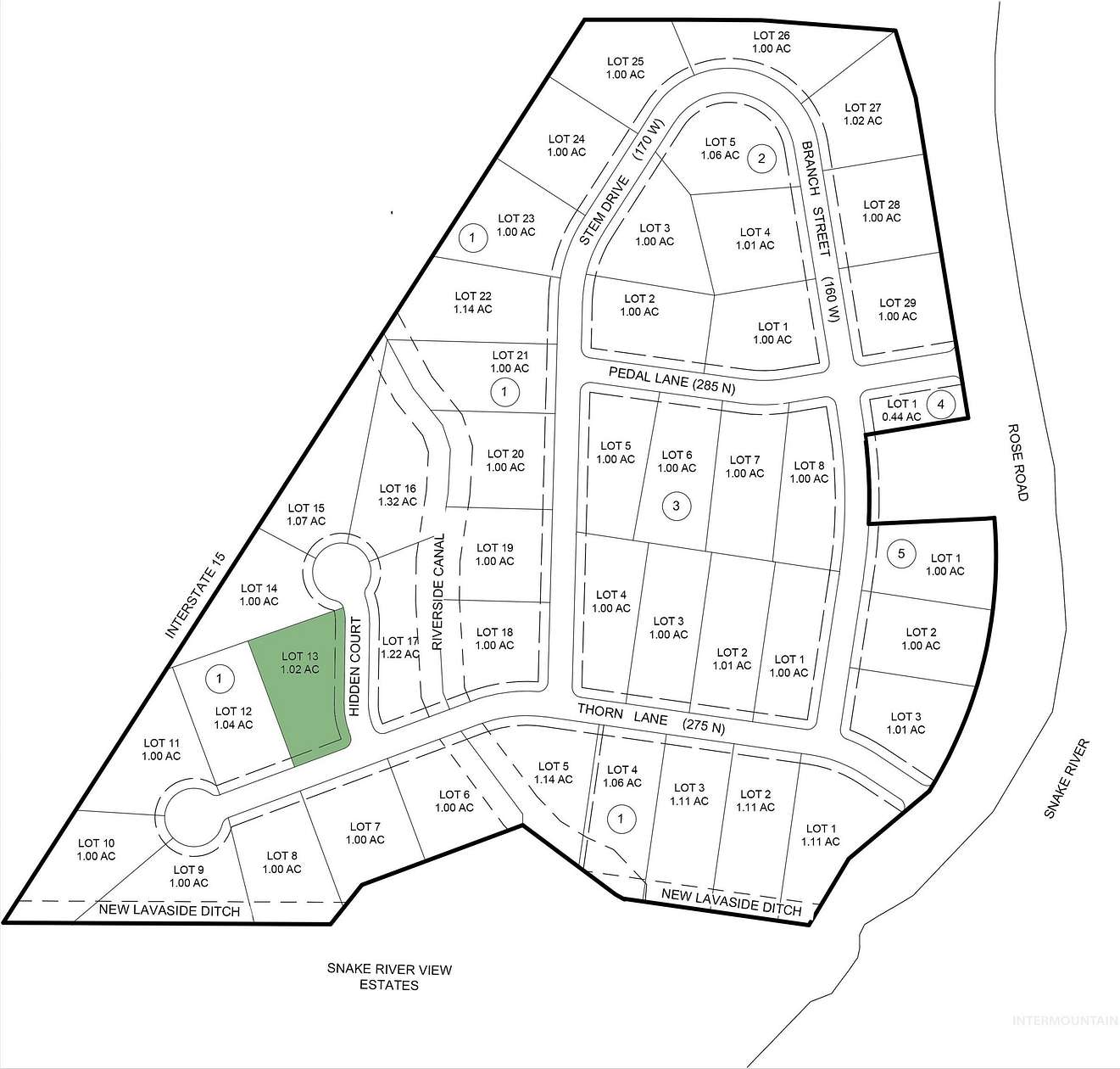 1.02 Acres of Land for Sale in Blackfoot, Idaho