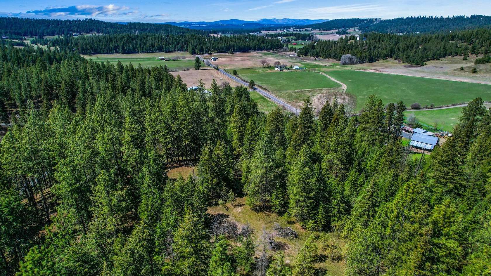 10.57 Acres of Recreational Land for Sale in Colbert, Washington