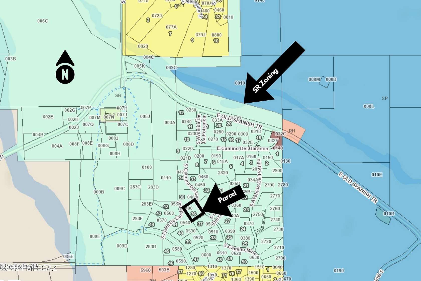 3.43 Acres of Residential Land for Sale in Tucson, Arizona